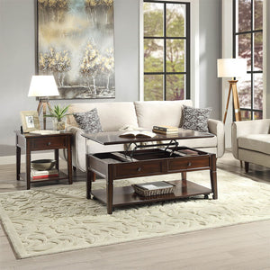 Malachi - End Table - Walnut