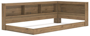 Deanlow - Honey - Twin Bookcase Storage Bed