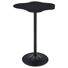 Gather your friends and family around the Keanu, a sleek, futuristic bar table for your casual cocktail or holiday party. Its organic cloud-shaped surface and modern aesthetic make it the perfect centerpiece for any space. Pair it with our black or white 