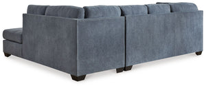 Marleton - Denim - 2-Piece Sleeper Sectional With Raf Corner Chaise