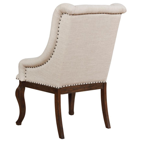 Brockway - Upholstered Arm Chair (Set of 2) - Barley Java