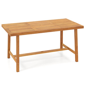 Â Please avoid leaving it outdoors in the rain to extend its lifespan<br>Â Crafted of solid acacia wood  warp-resistant  sturdy and reliable  built to last<br>Â With delicate craftsmanship  it features a smooth and splinter-free surface<br>Â Reinforced wi