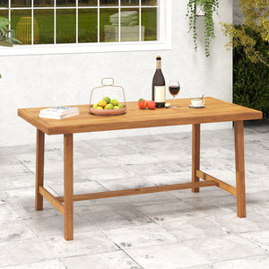 Â Please avoid leaving it outdoors in the rain to extend its lifespan<br>Â Crafted of solid acacia wood  warp-resistant  sturdy and reliable  built to last<br>Â With delicate craftsmanship  it features a smooth and splinter-free surface<br>Â Reinforced wi