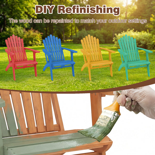 Built for dependable outdoor use with solid acacia wood<br>Strong construction holds up to 400 lbs with stability<br>Curved seat for comfort during longer outdoor lounging<br>Angled backrest eases sitting with better body support<br>Wide armrests for adde