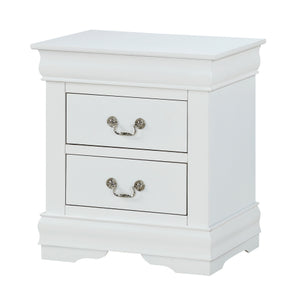 Louis Philip Night Stand White