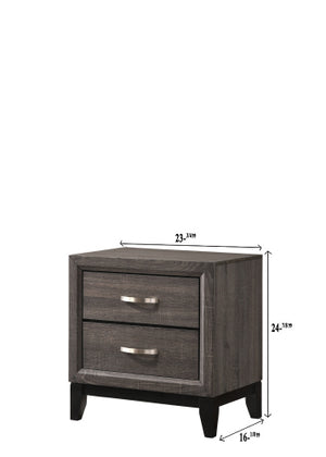 Akerson Night Stand Grey