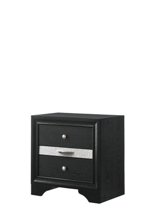Regata Night Stand Black/Silver