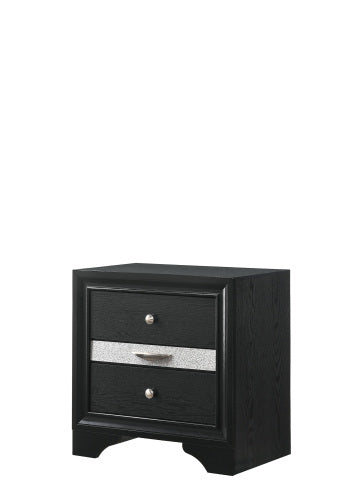 Regata Night Stand Black/Silver