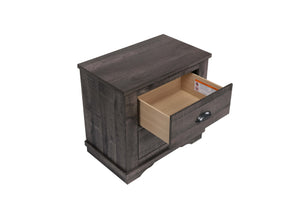 Coralee Night Stand Grey