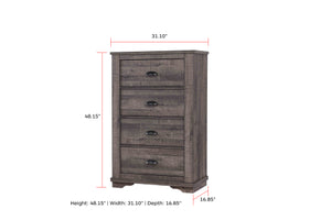 Coralee Chest Grey