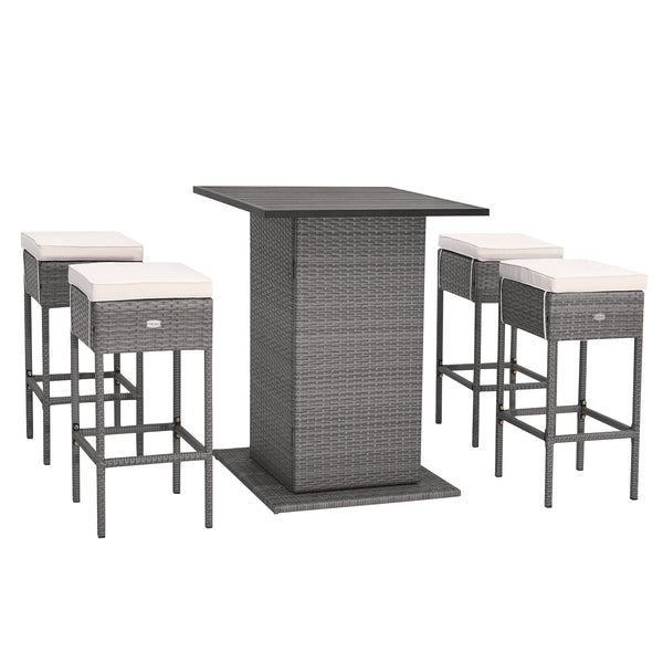 Hidden shelves beneath the tabletop for extra storage space<br>The ergonomic footrest creates a perfect space to rest your feet<br>Soft cushions with high-density fillings padded for ultimate comfort<br>Keep cushions from moving thanks to the fixing ropes