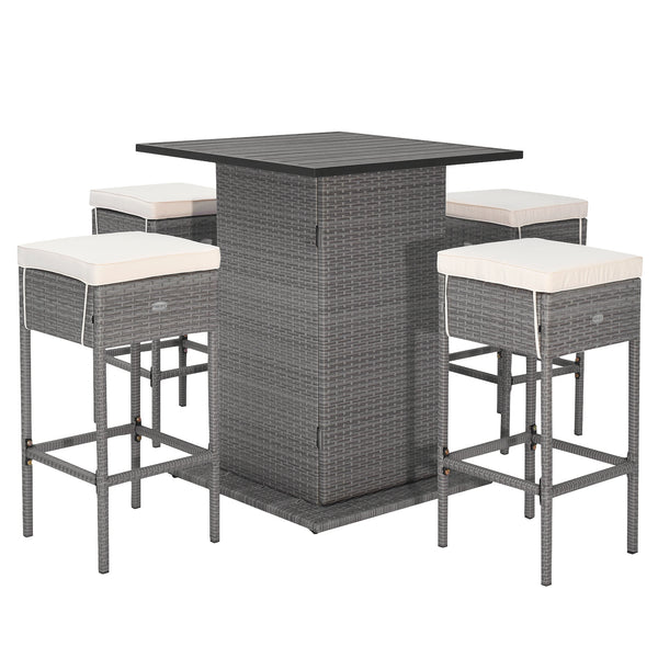 Hidden shelves beneath the tabletop for extra storage space<br>The ergonomic footrest creates a perfect space to rest your feet<br>Soft cushions with high-density fillings padded for ultimate comfort<br>Keep cushions from moving thanks to the fixing ropes