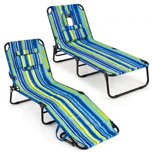 4-position adjustable backrest allows you to sit up  recline  and lay down<br>Safe locking device for firm backrest fixation<br>Powder-coated metal frame with U-shaped legs for extra sturdiness<br>Made of 500D Oxford fabric  wear-resistant and breathable<