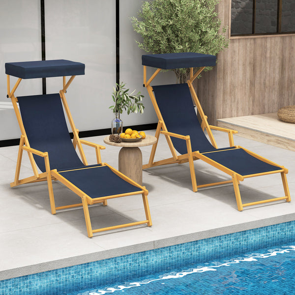 Angle adjustable canopy provides you with optimal protection<br>4-position adjustable backrest gratifies your different requirements<br>Solid birch wood frame for anti-fading and anti-cracking performance<br>High-quality oxford fabric with PVC coating ens