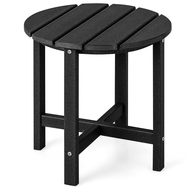 Remain its original color thanks to its sun-protective and colorfast HDPE material<br>Weather-resistant properties make this side table fit the outdoor environment<br>You can put this end table in the bathroom as well because it is waterproof<br>Endow thi