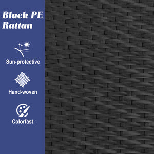 Spacious and comfortable seat for lying down<br>Convertible design for versatile use as a conversation set<br>Cozy cushions and pillows with high-density fillings<br>Easy maintenance with smooth zippers on cushions<br>Adjustable and retractable canopy for