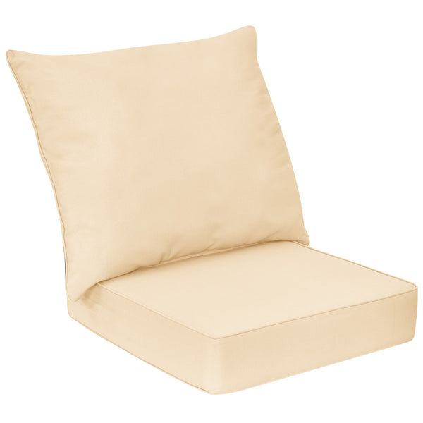 High resilience cotton for better sitting experience<br>Rope belts can firmly fix the seat cushion and are not easy to misplace during use<br>The thick and soft backrest can relieve waist soreness<br>The sun-proof function is ideal for both indoor and out