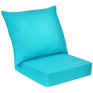 High resilience cotton for better sitting experience<br>Rope belts can firmly fix the seat cushion and are not easy to misplace during use<br>The thick and soft backrest can relieve waist soreness<br>The sun-proof function is ideal for both indoor and out