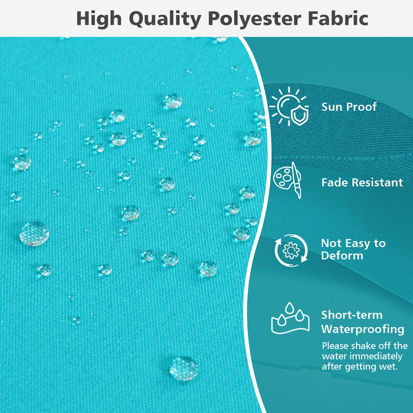 High resilience cotton for better sitting experience<br>Rope belts can firmly fix the seat cushion and are not easy to misplace during use<br>The thick and soft backrest can relieve waist soreness<br>The sun-proof function is ideal for both indoor and out