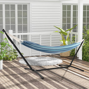 Make it fit your whole family with 6-level adjustable height<br>The selected fabric is breathable  skin-friendly and durable<br>Designed for portability with 2 included carrying cases<br>Reinforced metal support rings for the well-made details of the hamm
