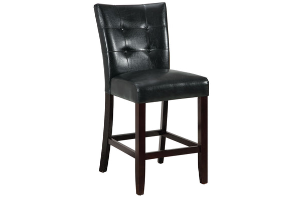 HIGH CHAIR/BLACK PU