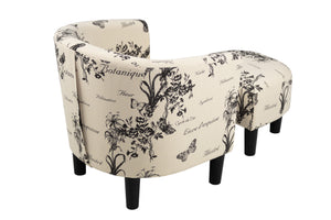 ACCENT CHAIR W/ OTTOMAN