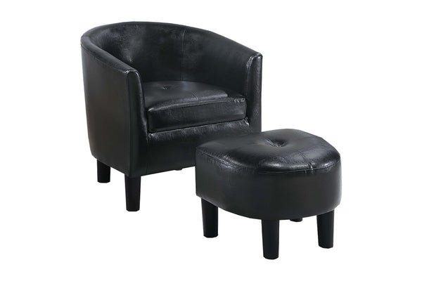 ACCENT CHAIR W/ OTTOMAN