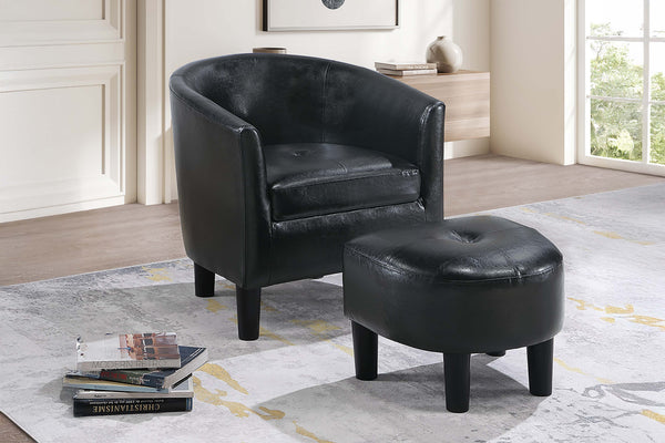 ACCENT CHAIR W/ OTTOMAN