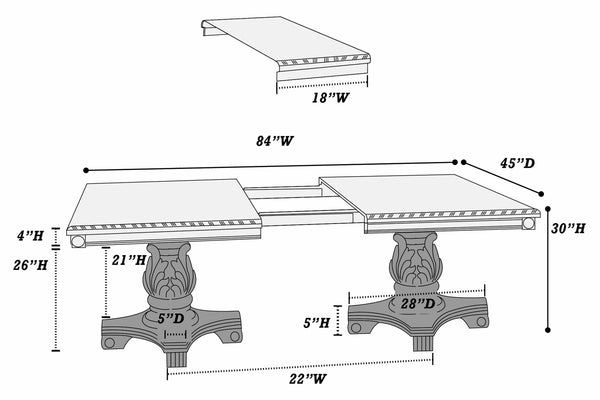 DINING TABLE 