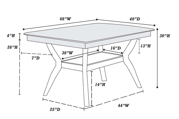 DINING TABLE 