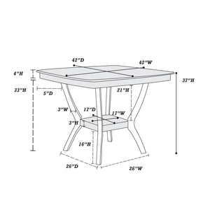 COUNTER HEIGHT TABLE 