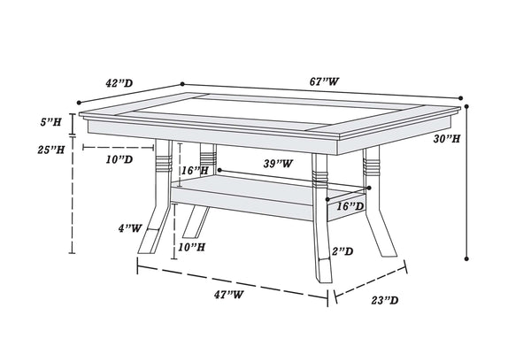 DINING TABLE 