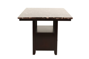 COUNTER HEIGHT TABLE W/STORGAE