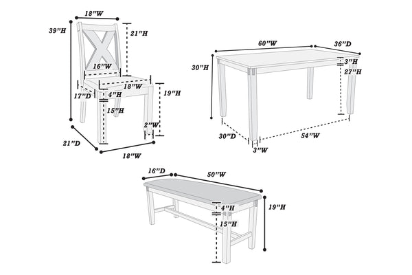 6-PCS DINING SET