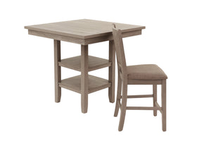 5-PCS COUNTER HEIGHT DINING SET