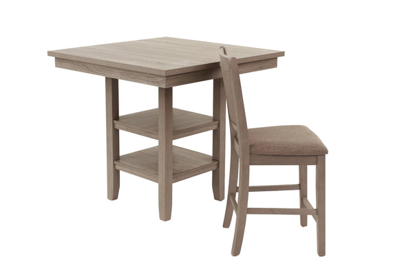 5-PCS COUNTER HEIGHT DINING SET