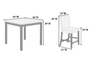 5-PCS COUNTER HIGH
