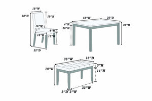 5-PCS DINING SET