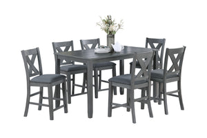 7-PC COUNTER HEIGHT DINING SET
