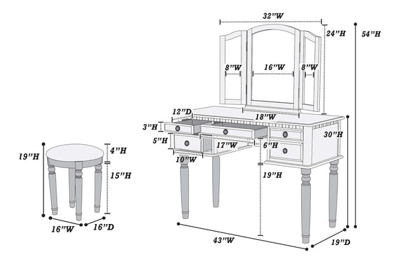 VANITY SET
