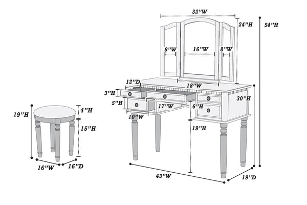 VANITY SET