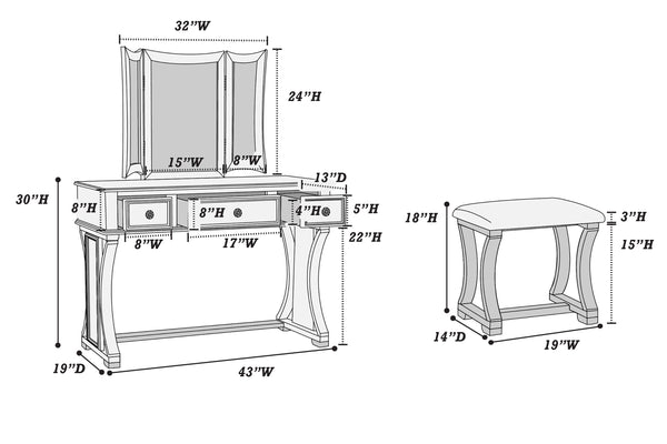 VANITY SET
