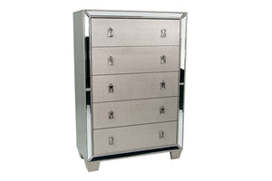 CHEST W/STAINLESS PANEL