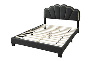 QUEEN BED W/ BUILT-IN LED LIGHTS