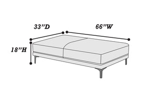  F6431 Cocktail Ottoman