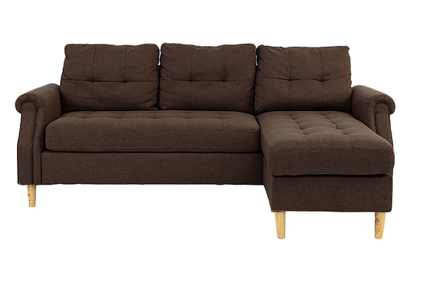 Ridge F6457 Reversible Sectional Set W/ 2 Accent Pillows
