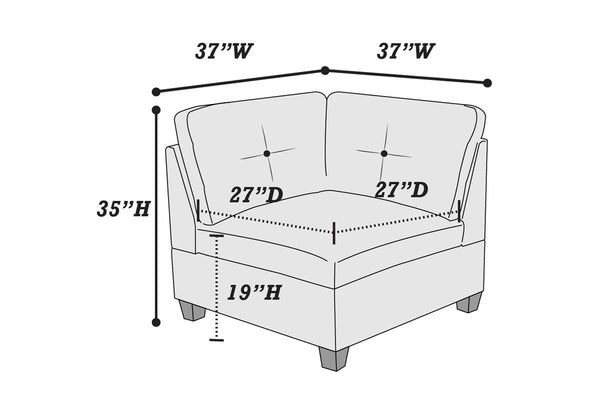  F6467 Modular Corner Sofa