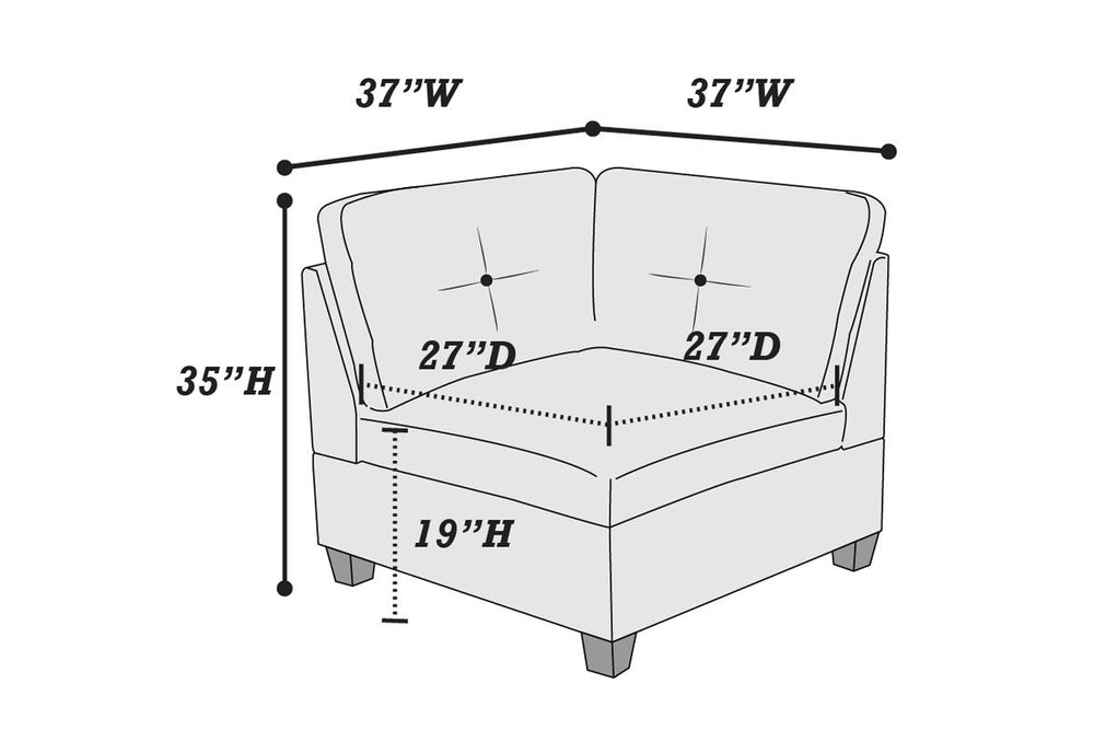  F6481 Corner Sofa