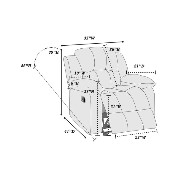  F6713 Rocker Recliner