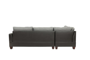 Catalyst F6858 3pc Reversible Sectional Sofa Set W/ Ottoman